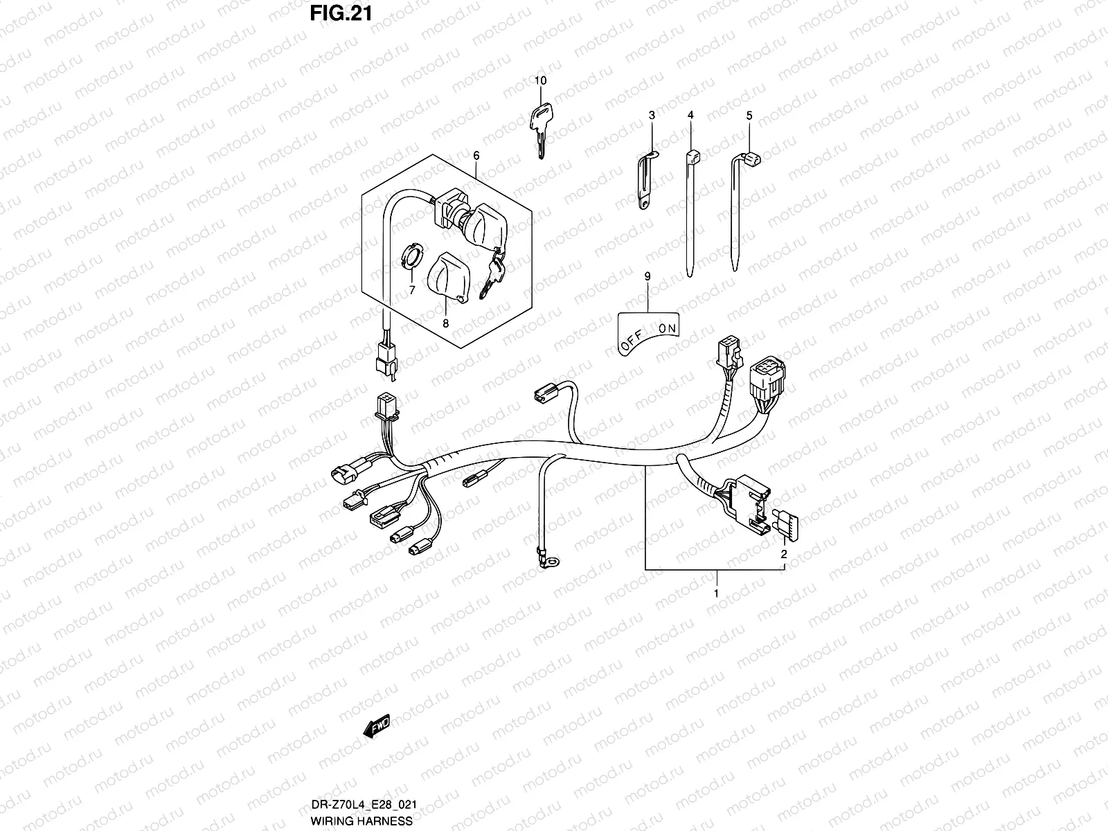 21 - WIRING HARNESS