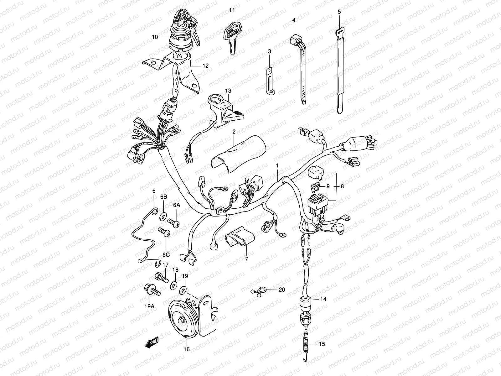 21 - WIRING HARNESS