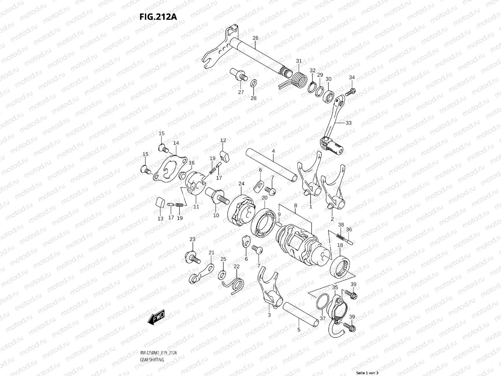 212A - GEAR CHANGE