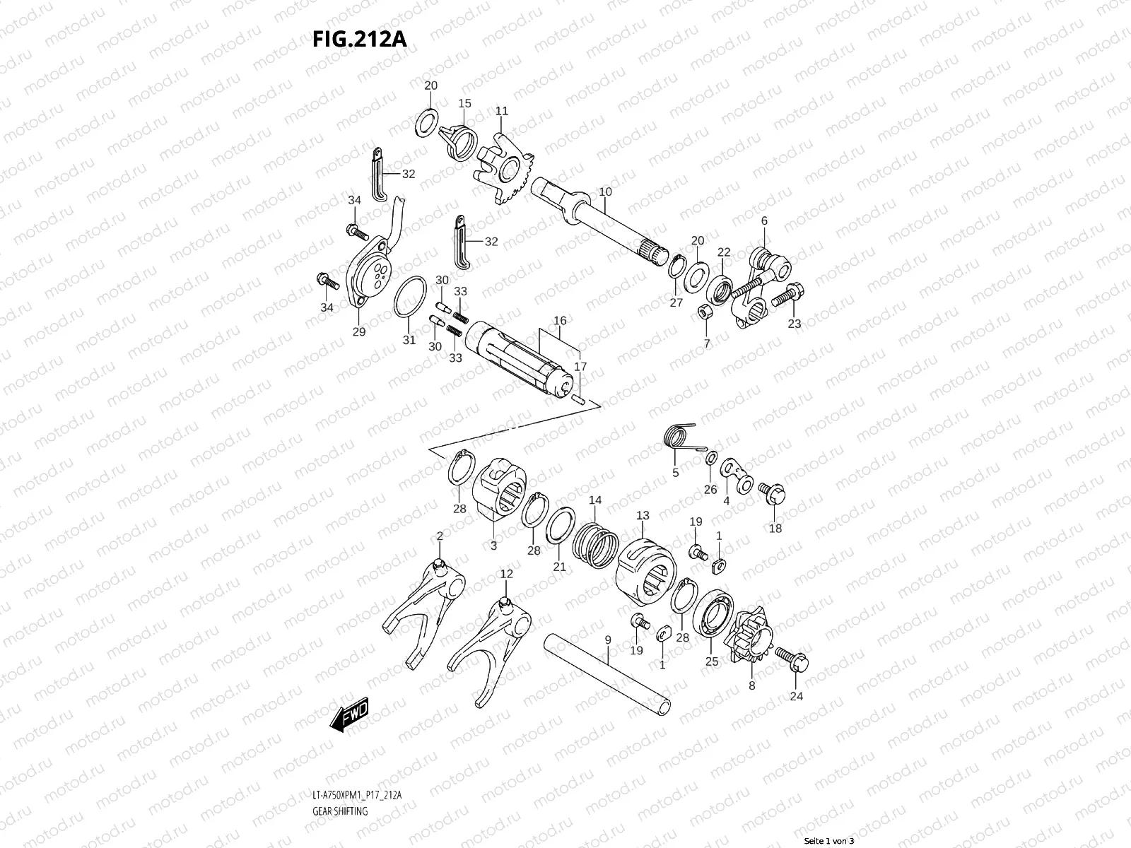 212A - GEAR CHANGE