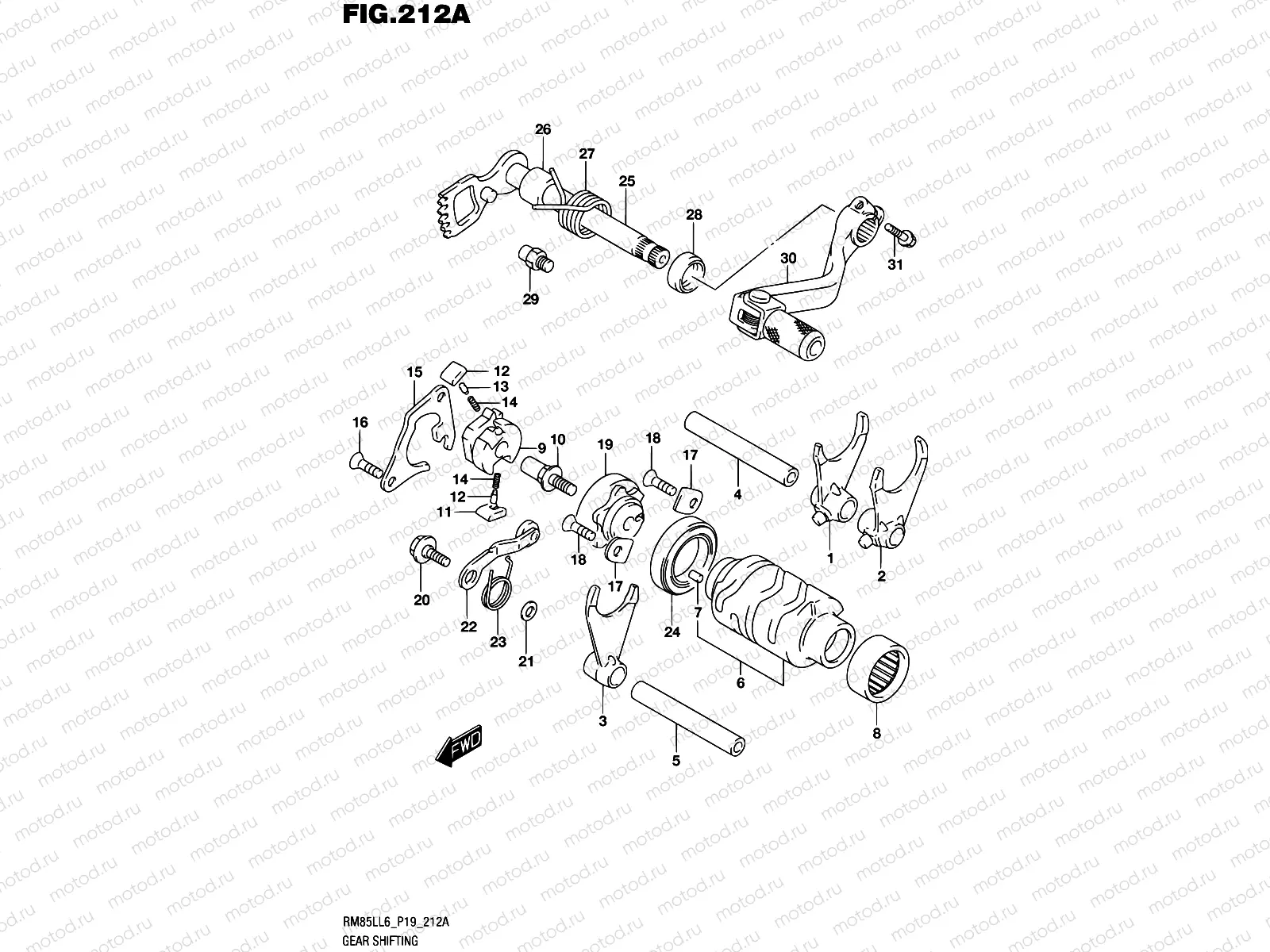 212A - GEAR SHIFTING