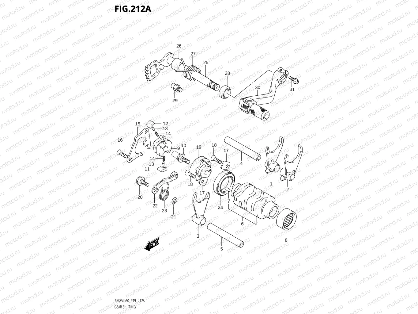 212A - GEAR SHIFTING
