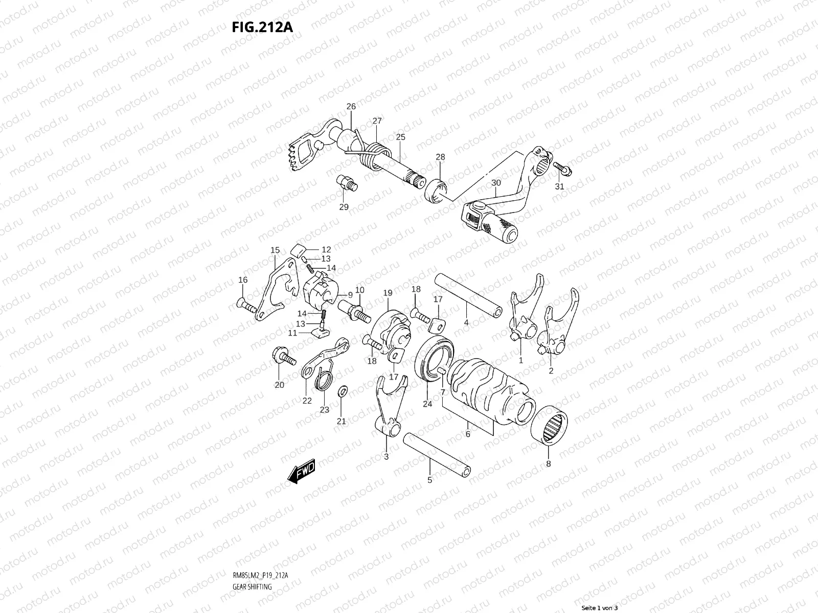 212A - GEAR SHIFTING
