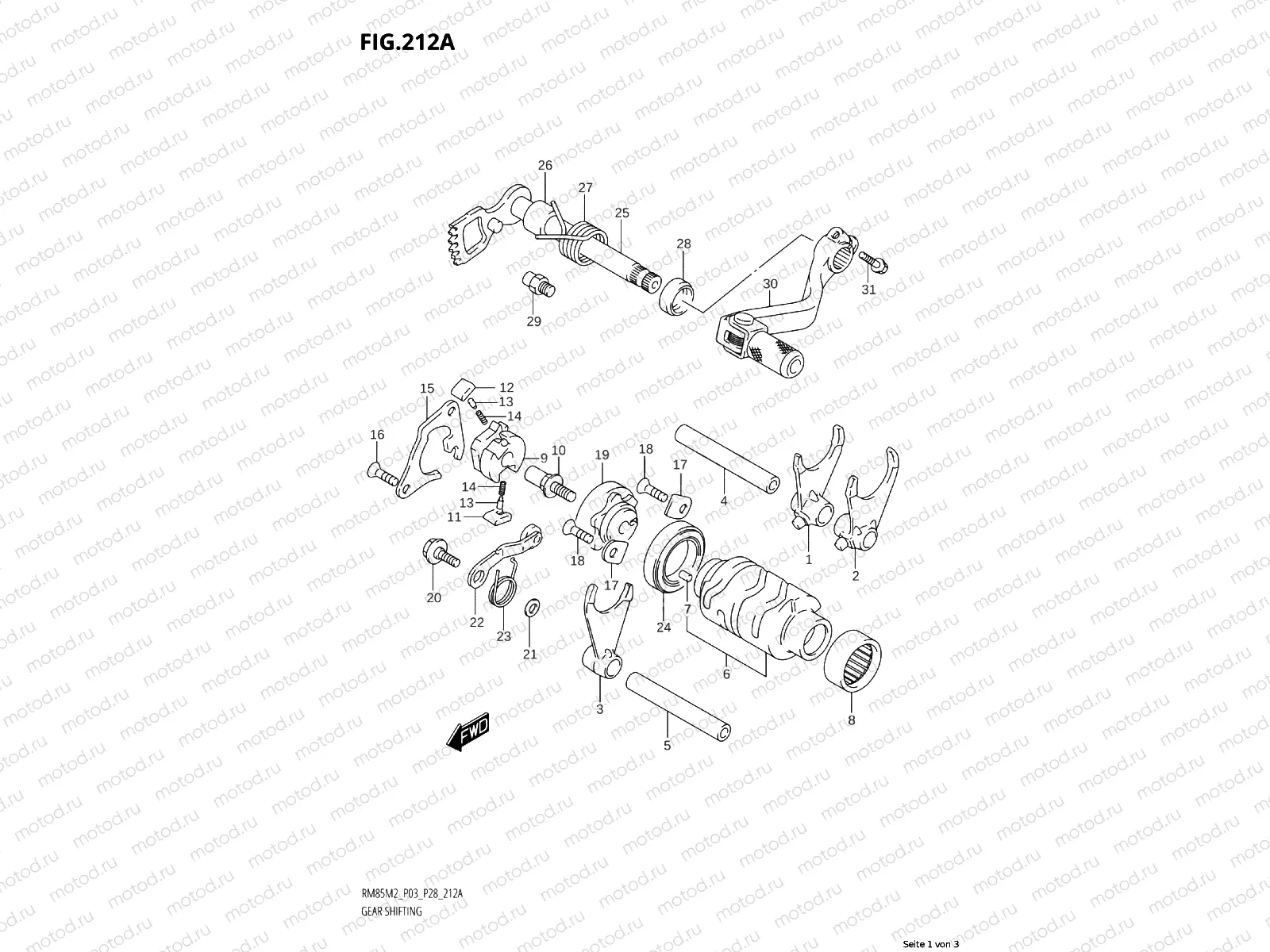 212A - GEAR SHIFTING