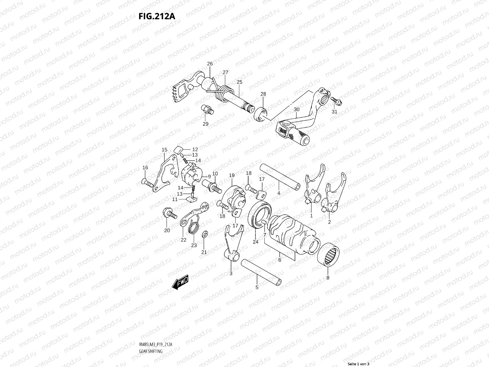 212A - GEAR SHIFTING