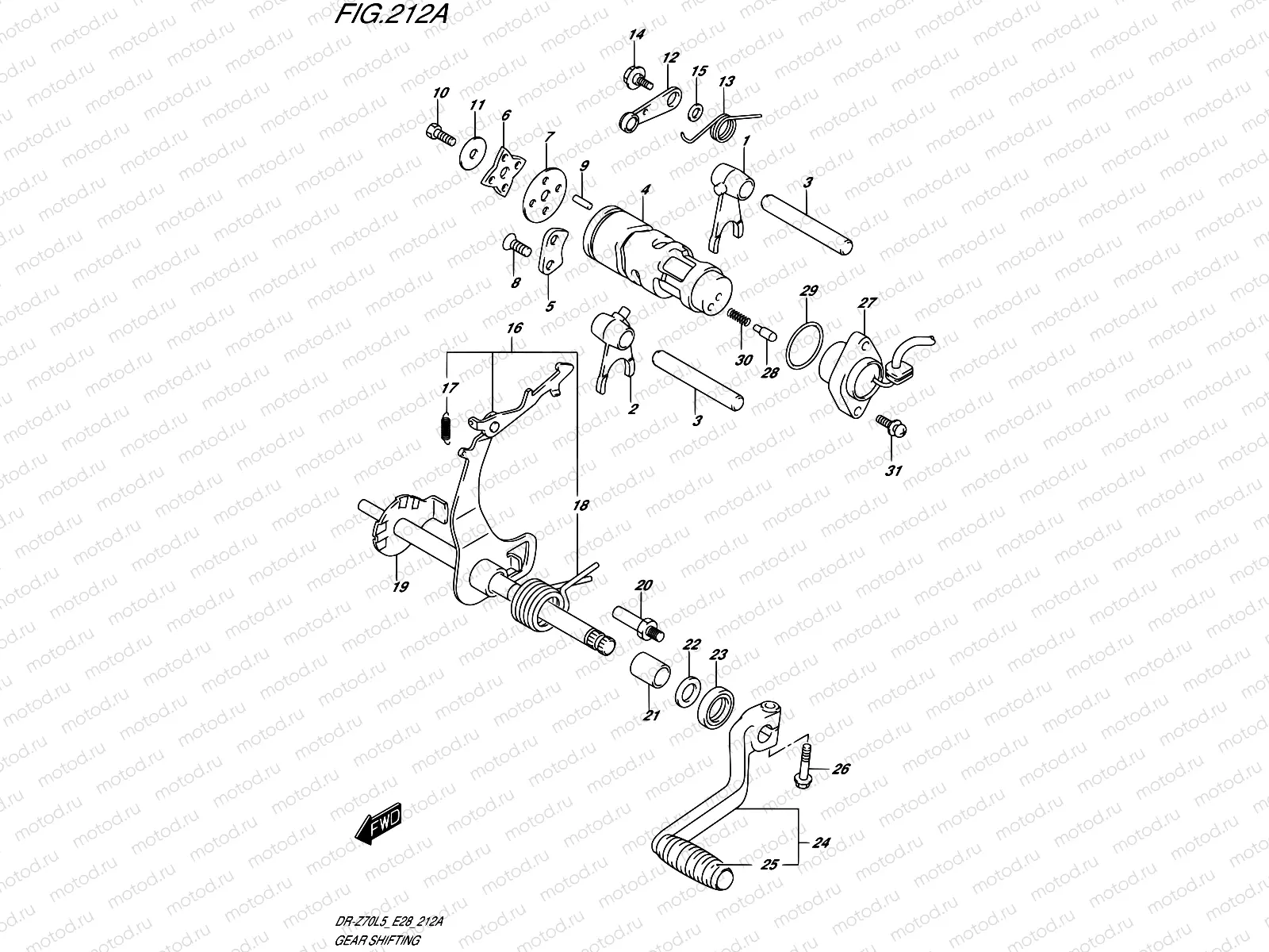 212A - GEAR SHIFTING