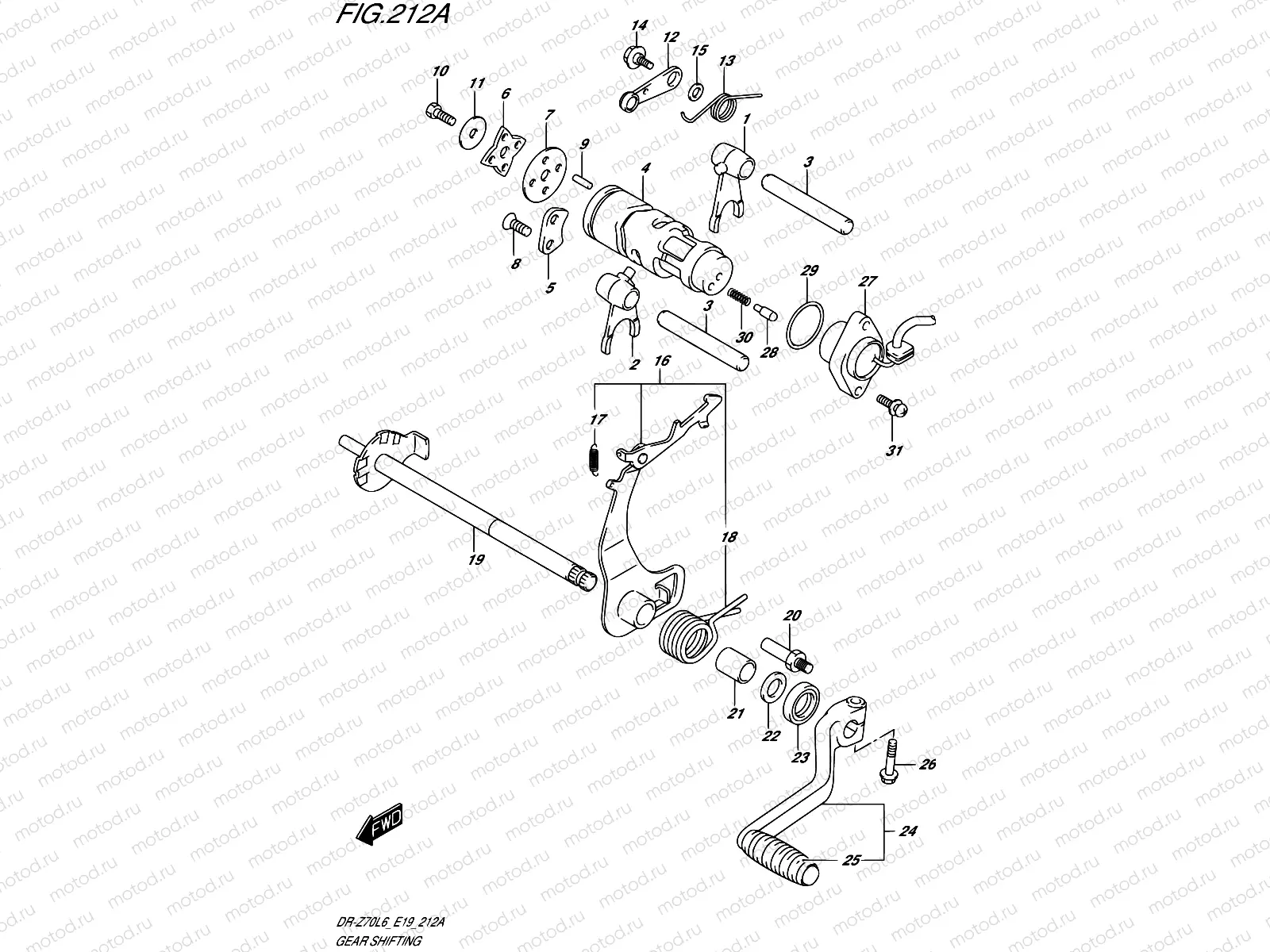 212A - GEAR SHIFTING
