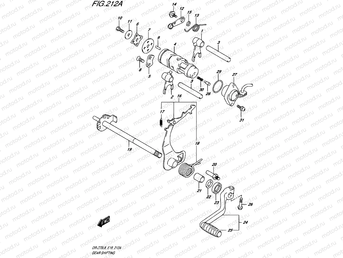 212A - GEAR SHIFTING