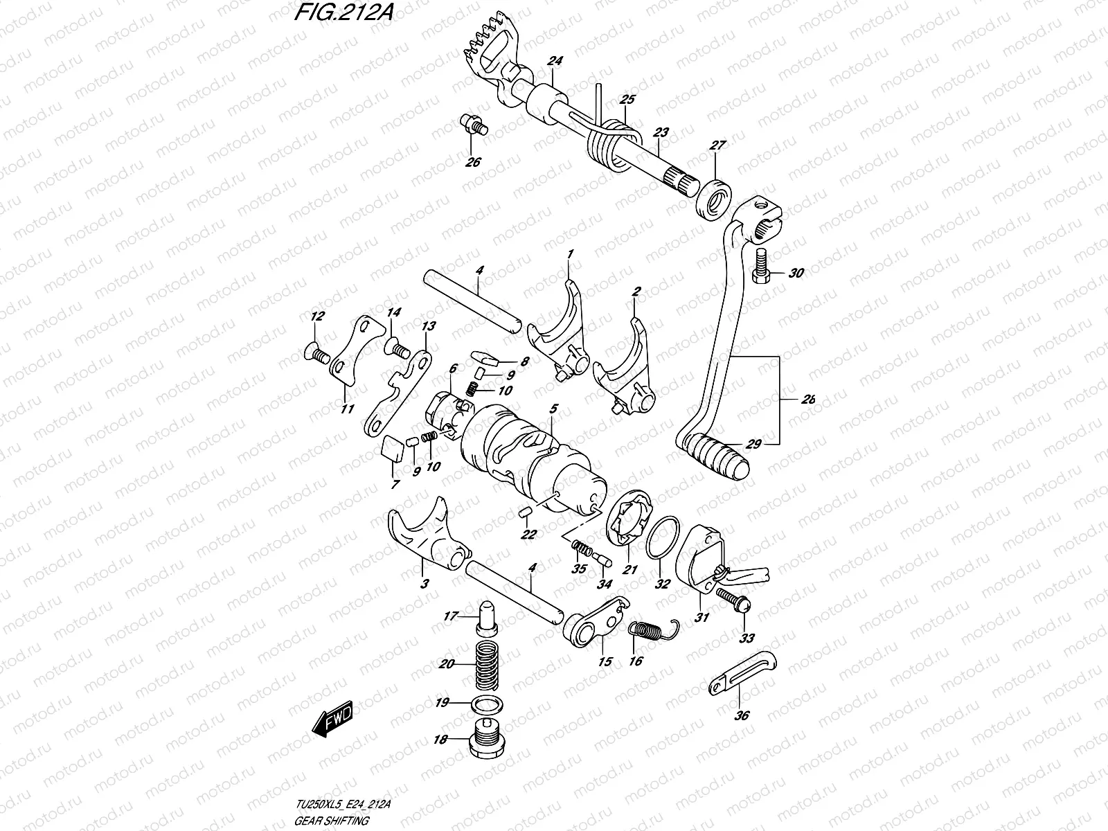 212A - GEAR SHIFTING