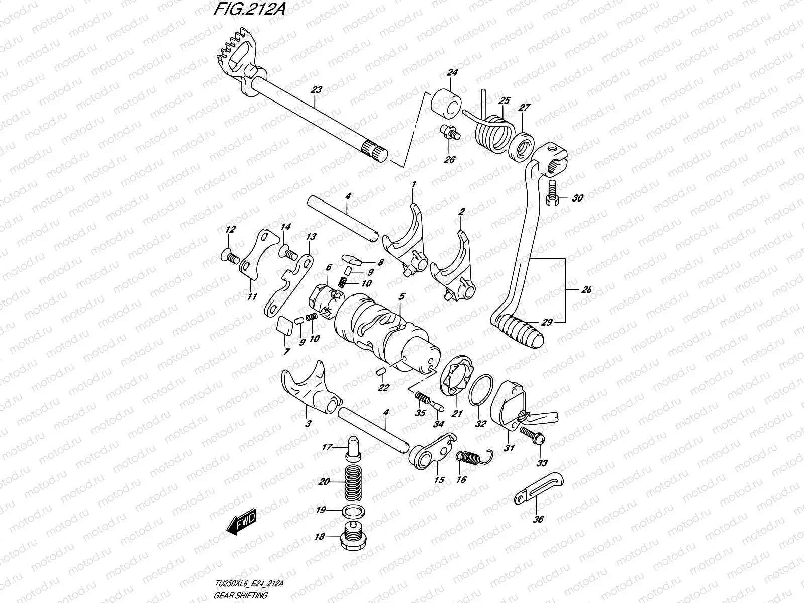 212A - GEAR SHIFTING