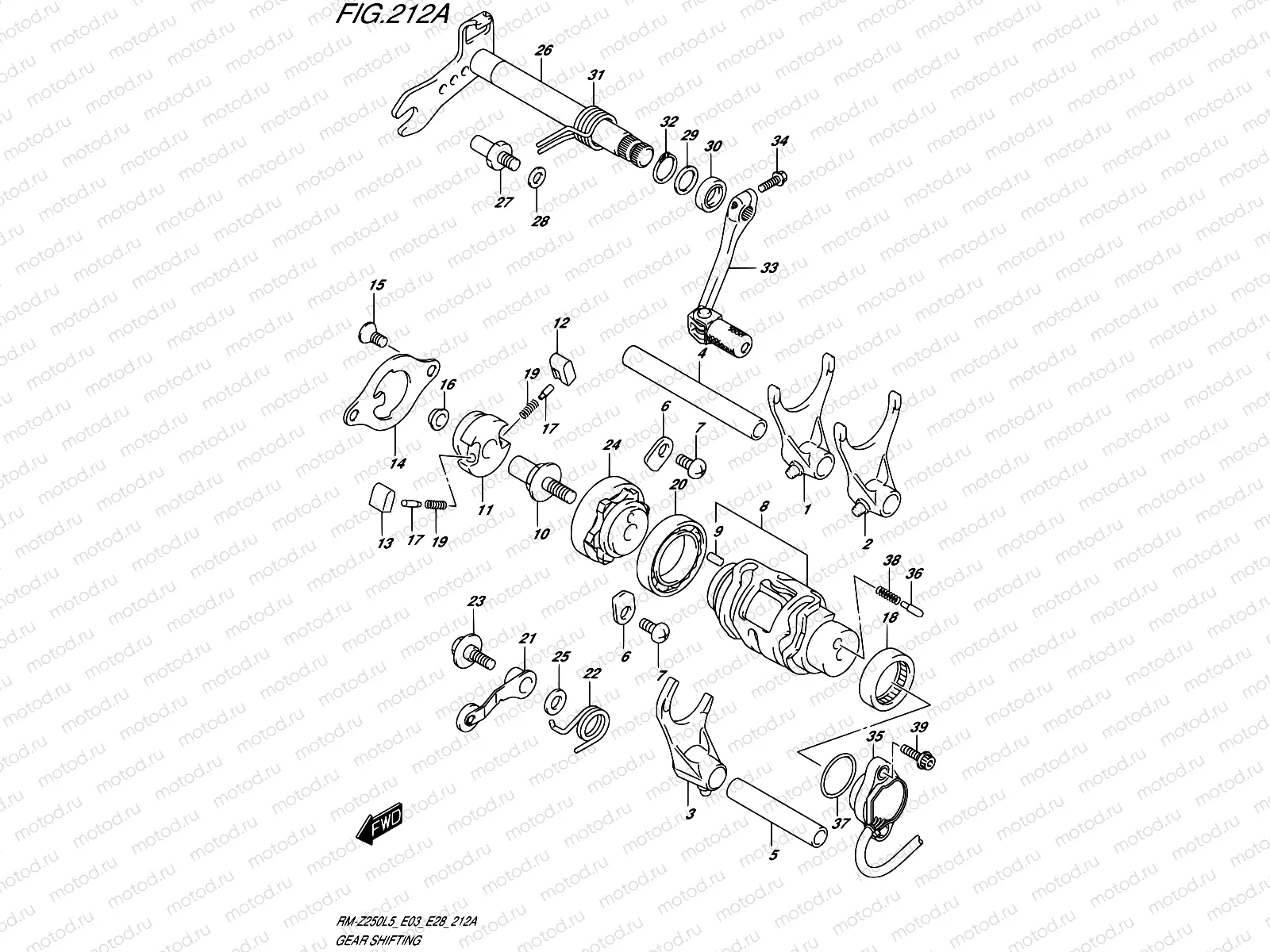 212A - GEAR SHIFTING