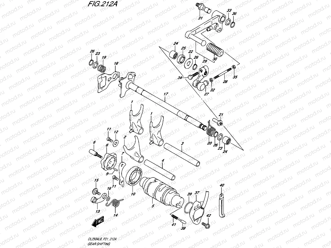 212A - GEAR SHIFTING