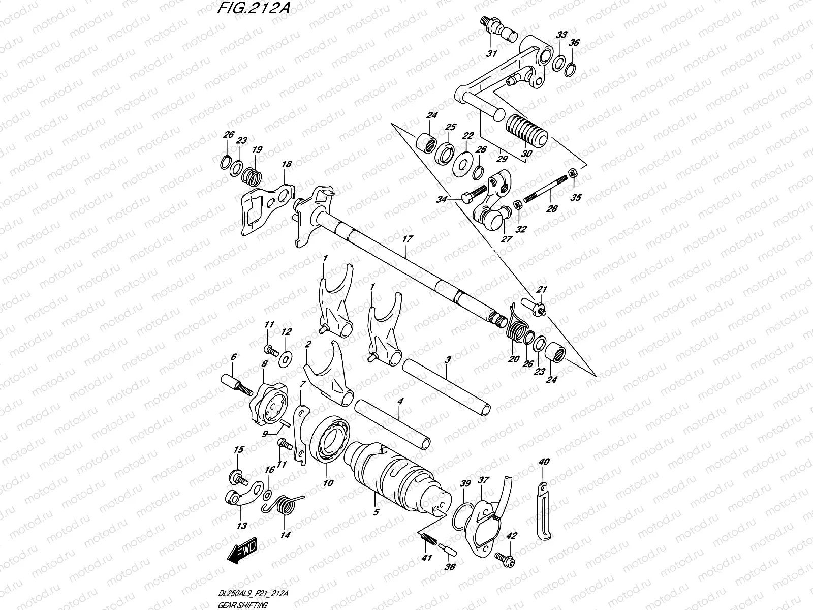 212A - GEAR SHIFTING