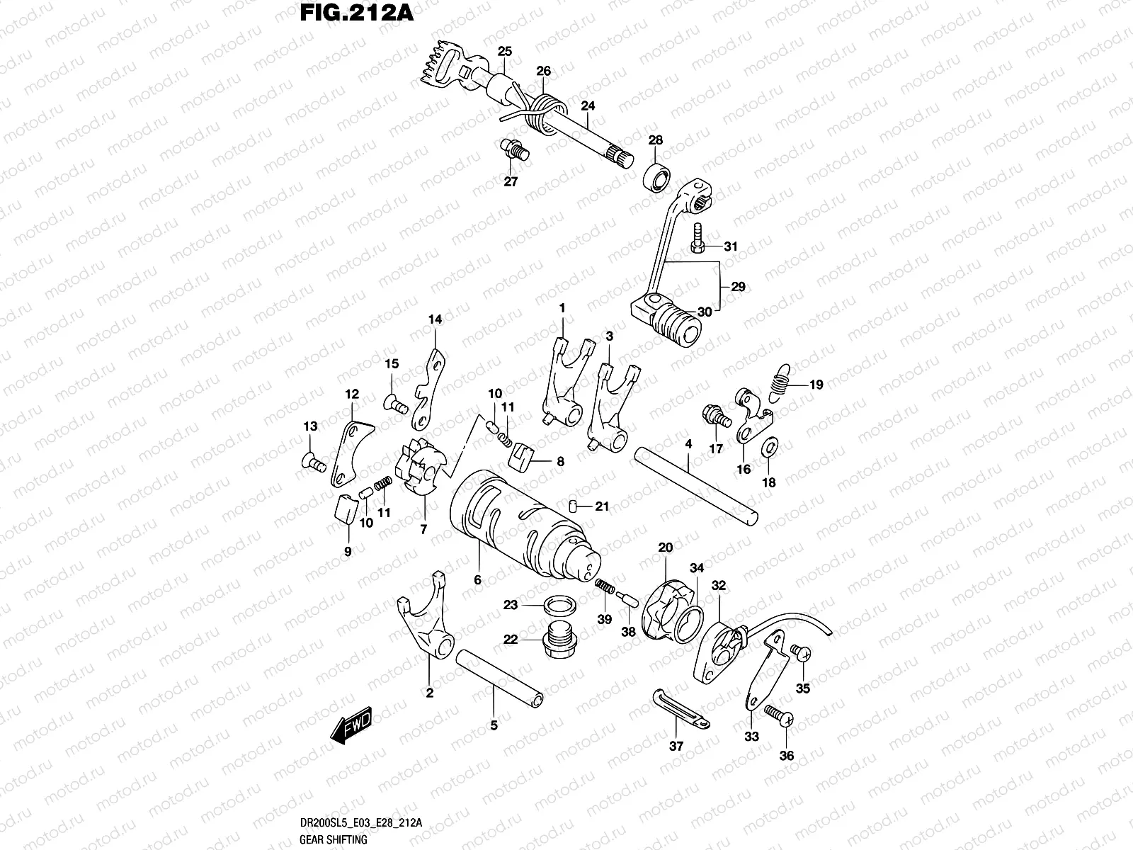 212A - GEAR SHIFTING
