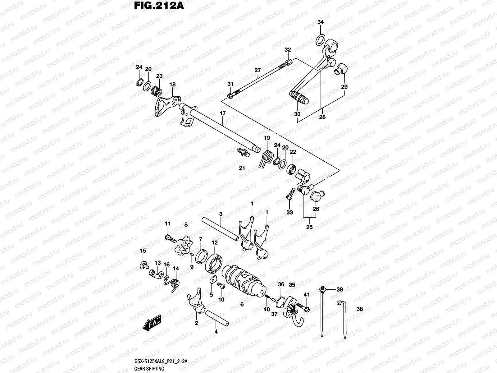 212A - GEAR SHIFTING