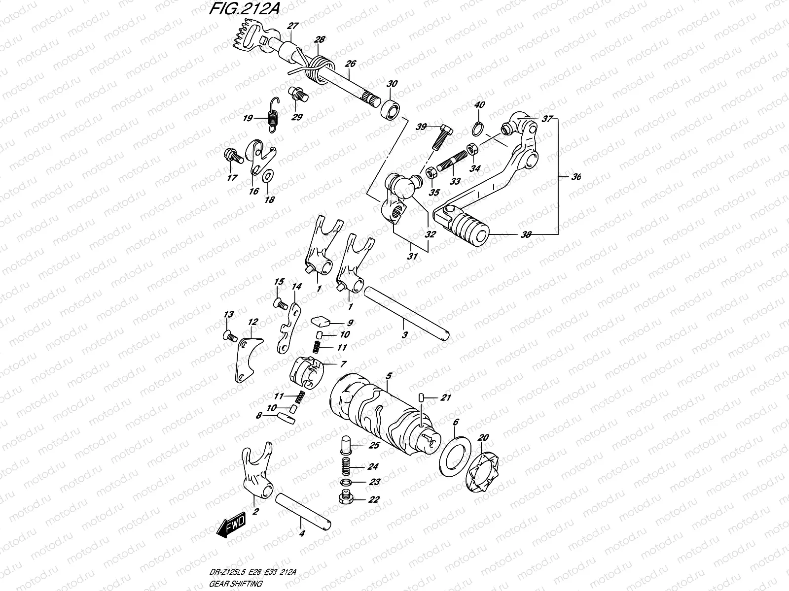 212A - GEAR SHIFTING