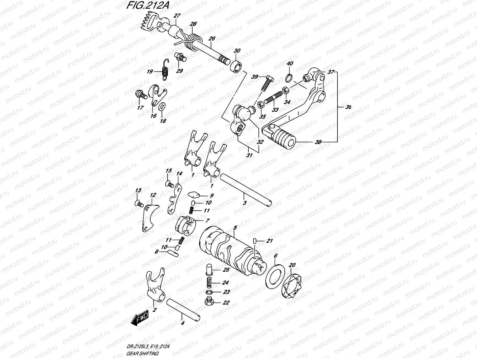 212A - GEAR SHIFTING