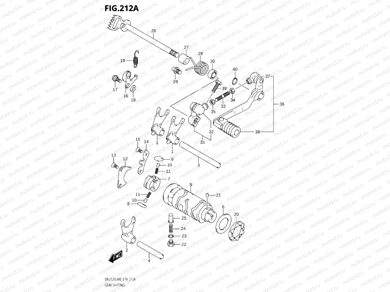 212A - GEAR SHIFTING