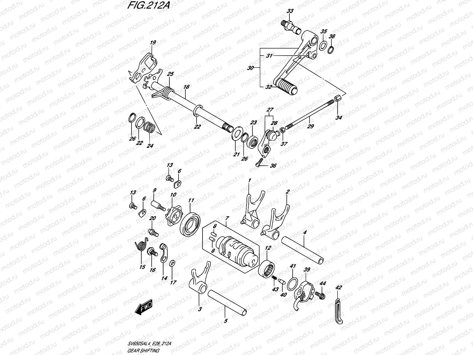 212A - GEAR SHIFTING