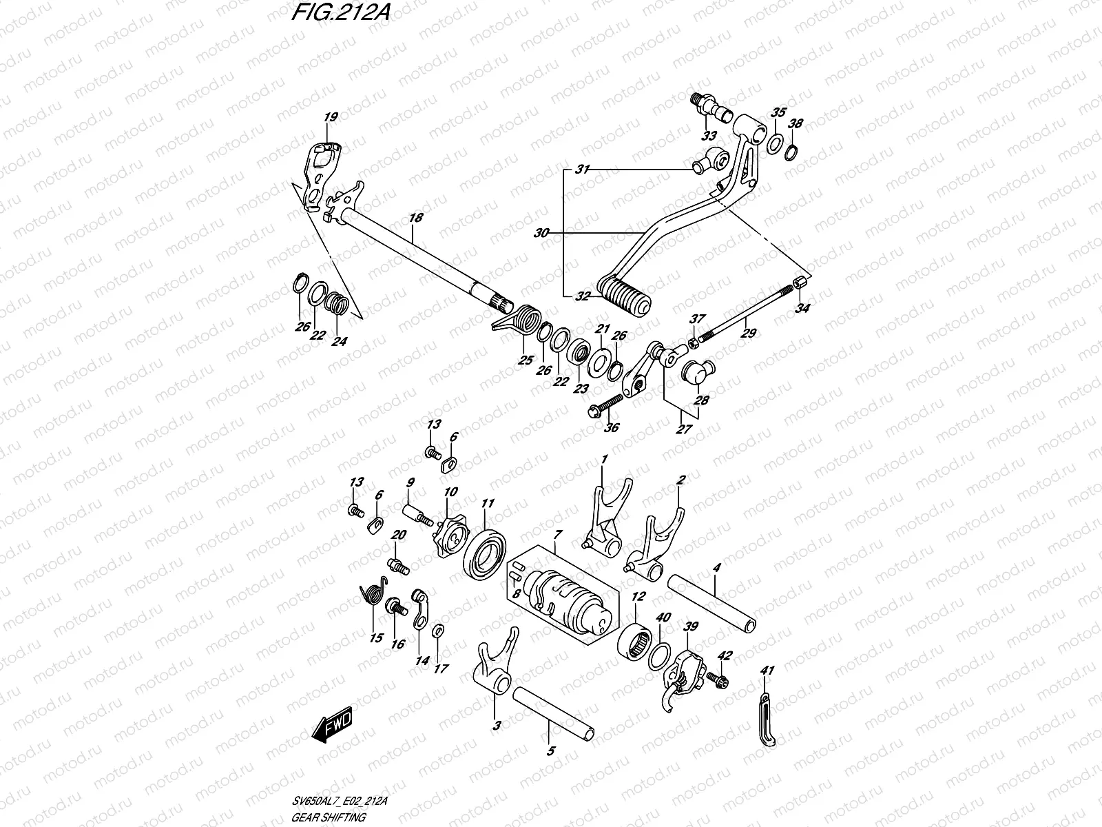 212A - GEAR SHIFTING