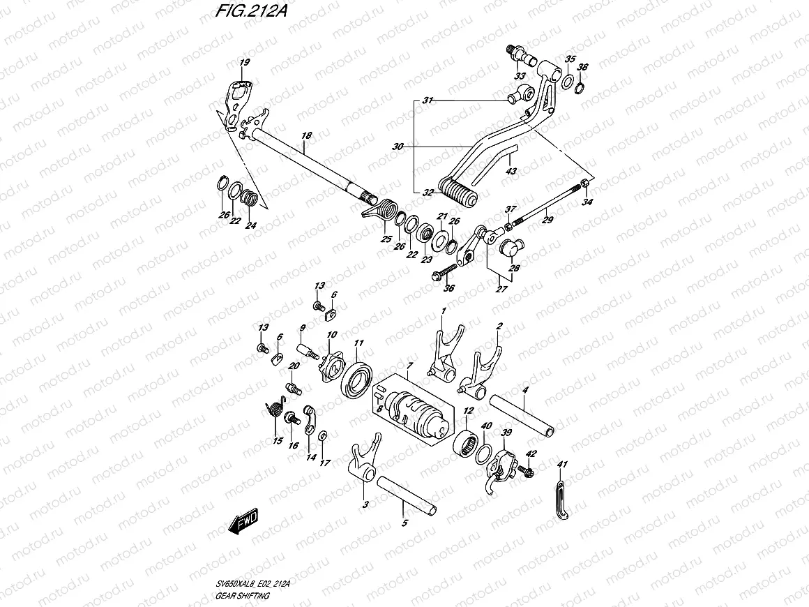 212A - GEAR SHIFTING