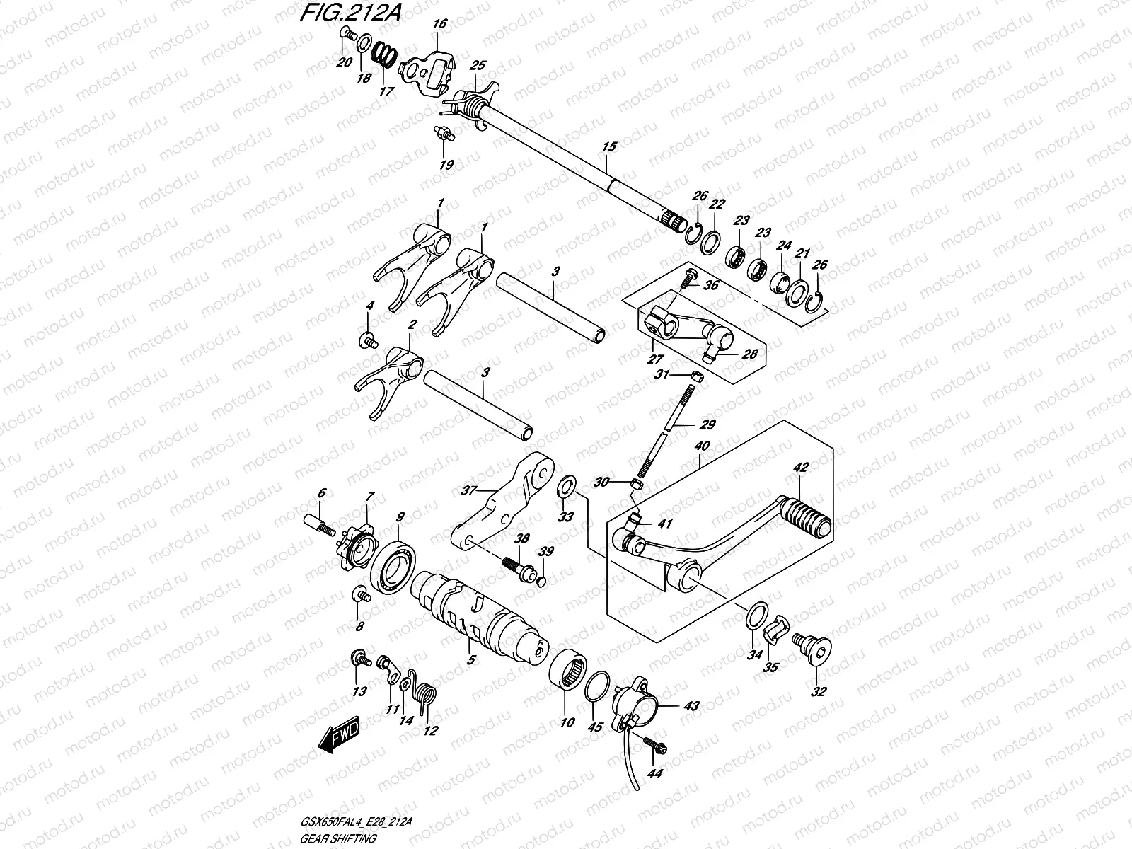 212A - GEAR SHIFTING