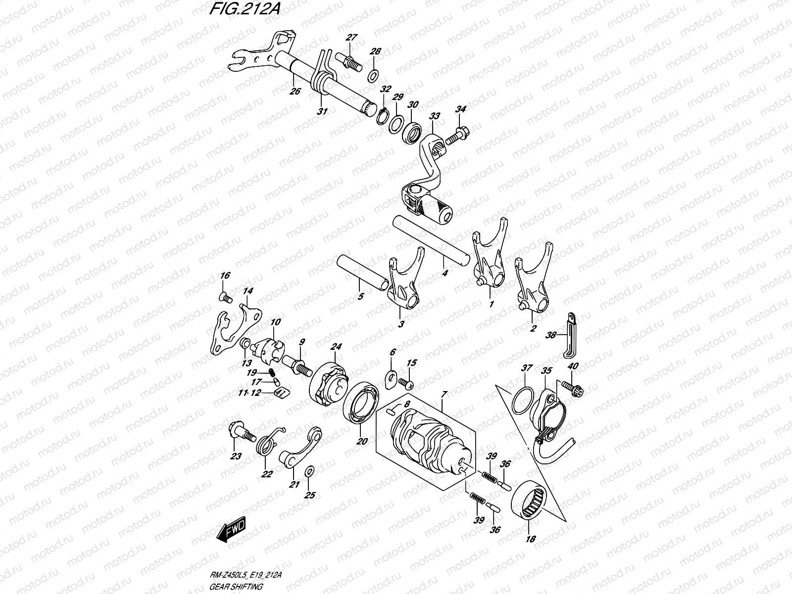 212A - GEAR SHIFTING