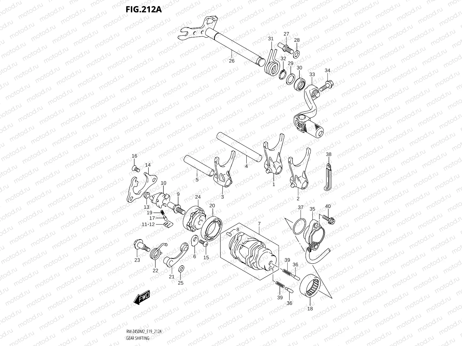 212A - GEAR SHIFTING