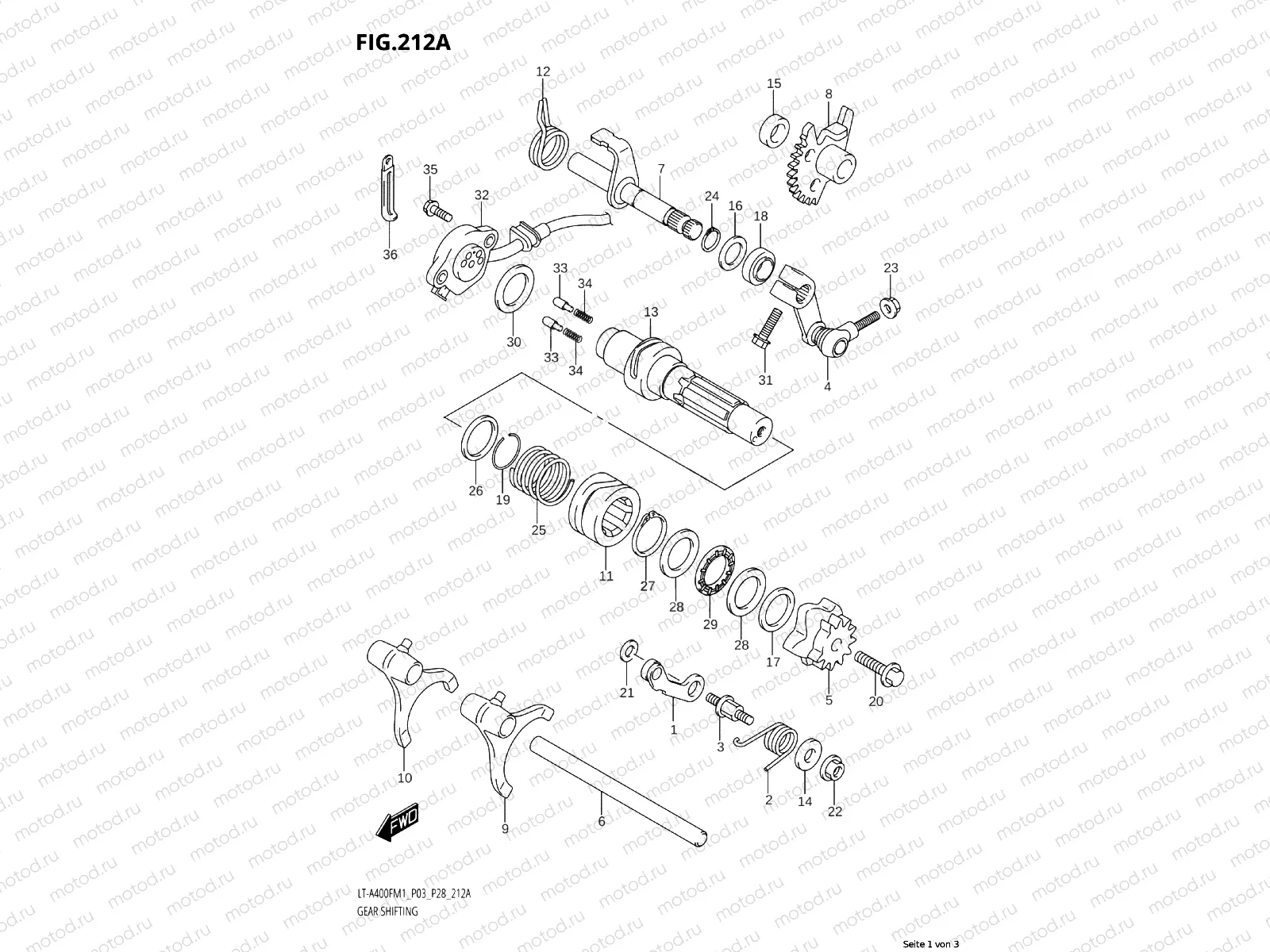 212A - GEAR SHIFTING