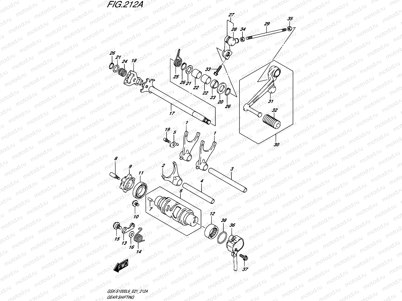 212A - GEAR SHIFTING