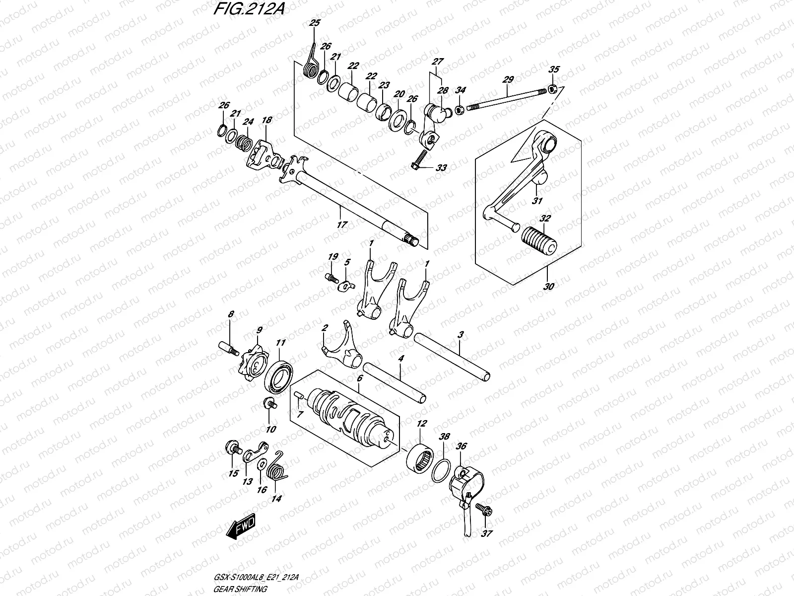 212A - GEAR SHIFTING