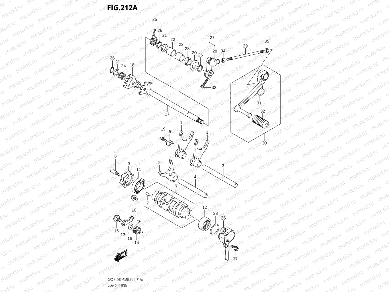 212A - GEAR SHIFTING