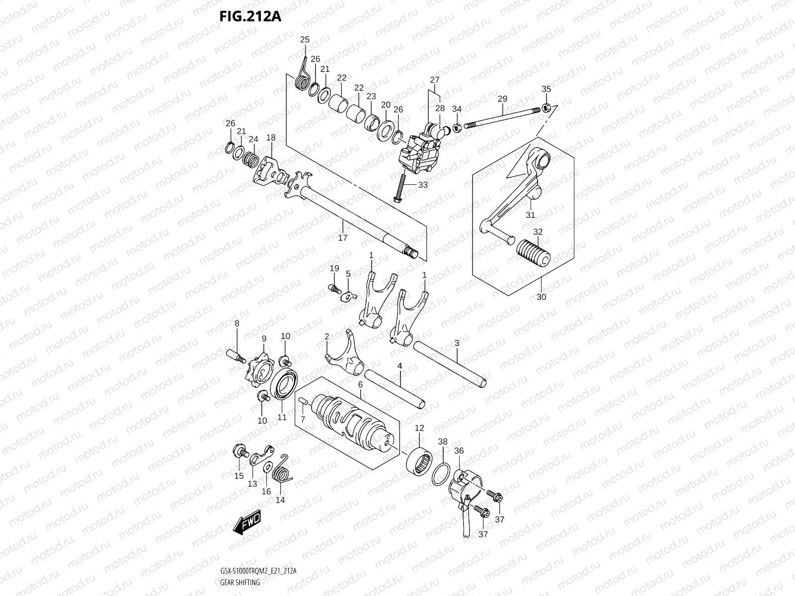 212A - GEAR SHIFTING