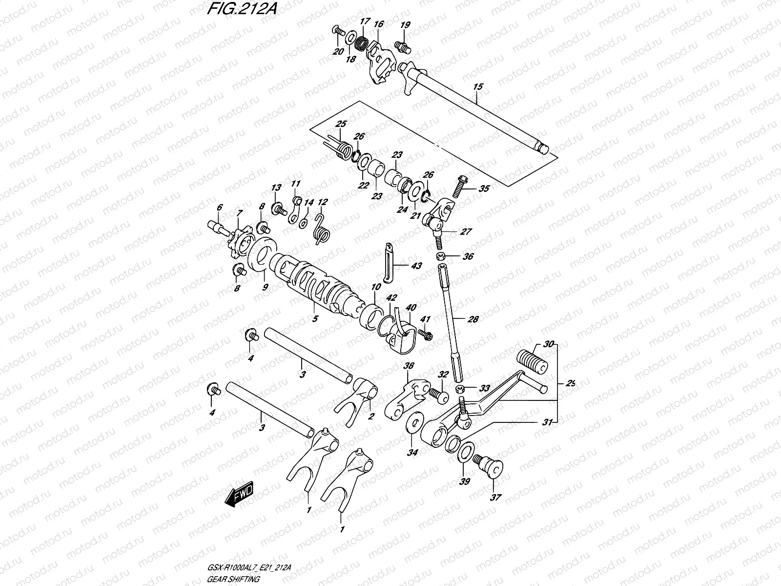 212A - GEAR SHIFTING
