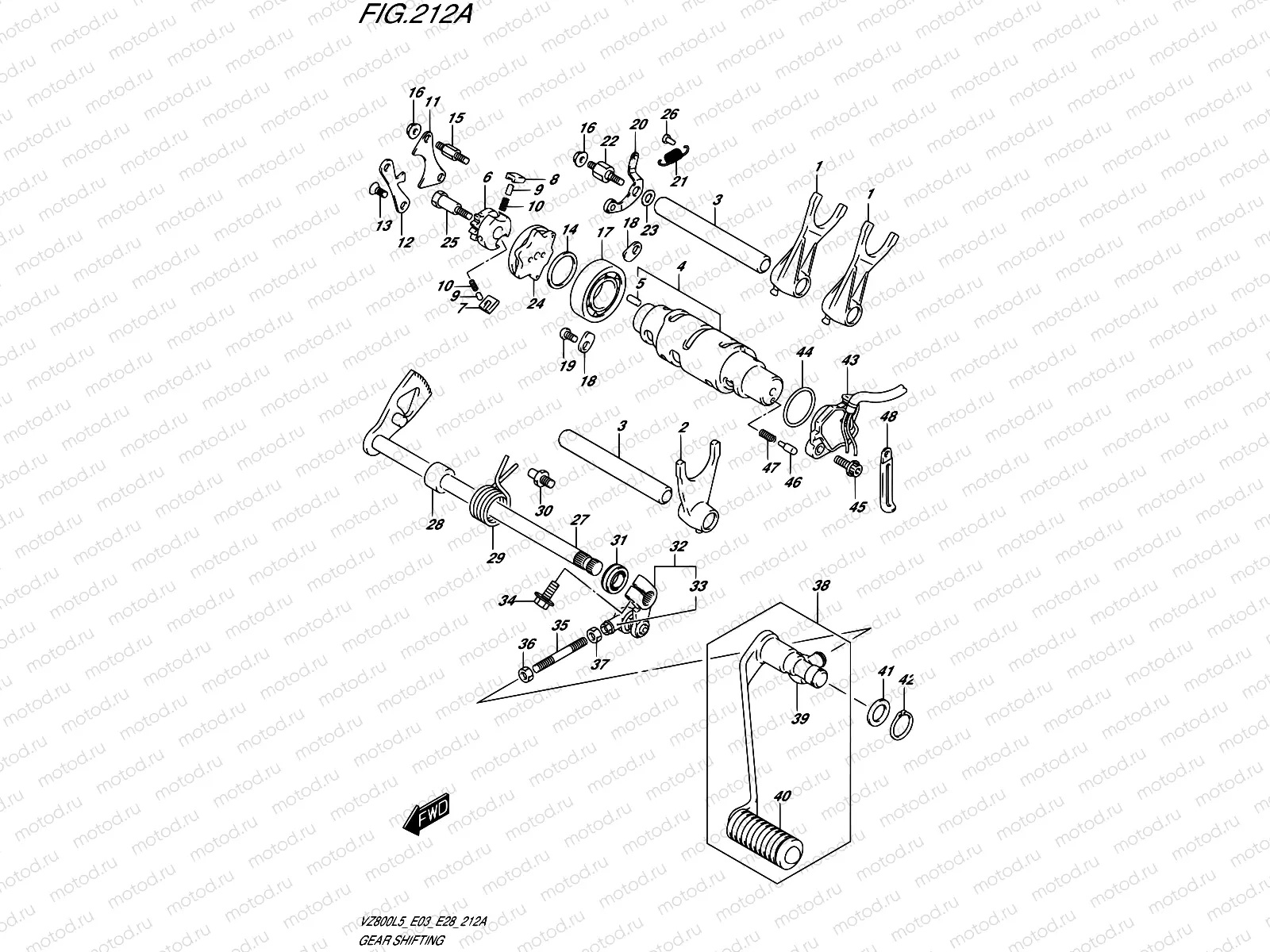 212A - GEAR SHIFTING