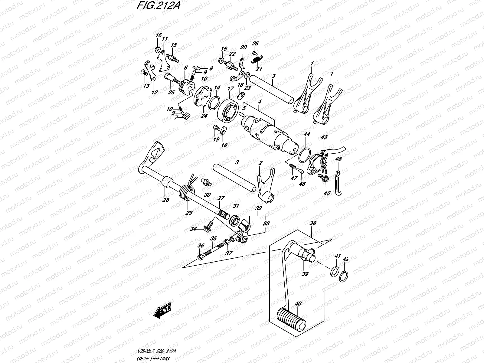 212A - GEAR SHIFTING