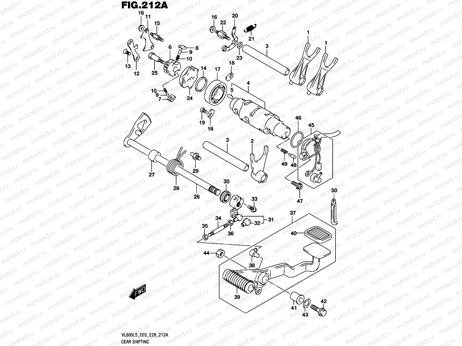 212A - GEAR SHIFTING