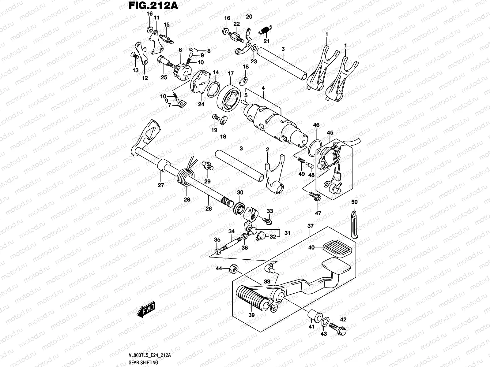 212A - GEAR SHIFTING