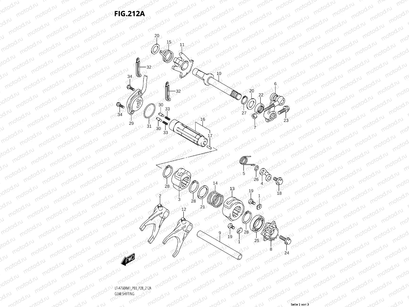 212A - GEAR SHIFTING