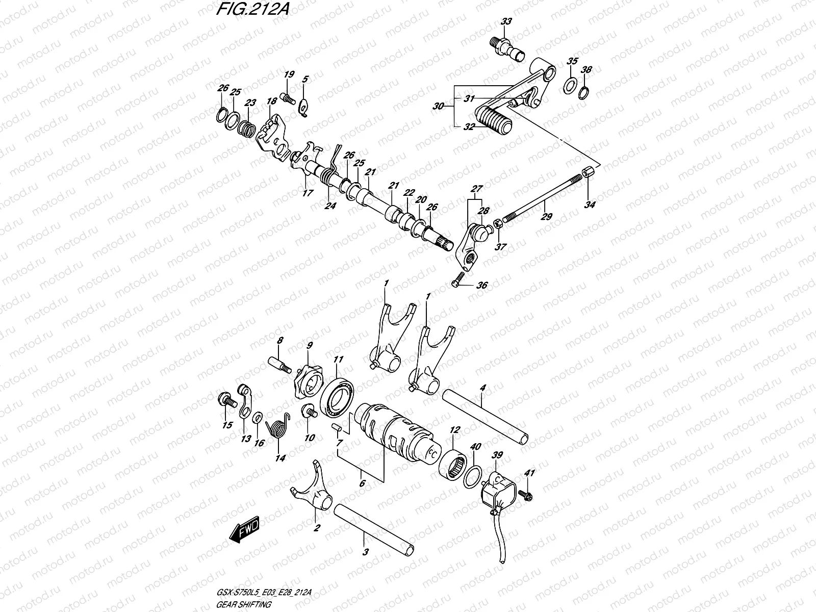 212A - GEAR SHIFTING