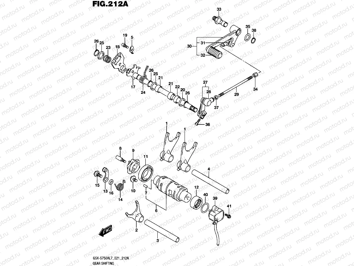 212A - GEAR SHIFTING
