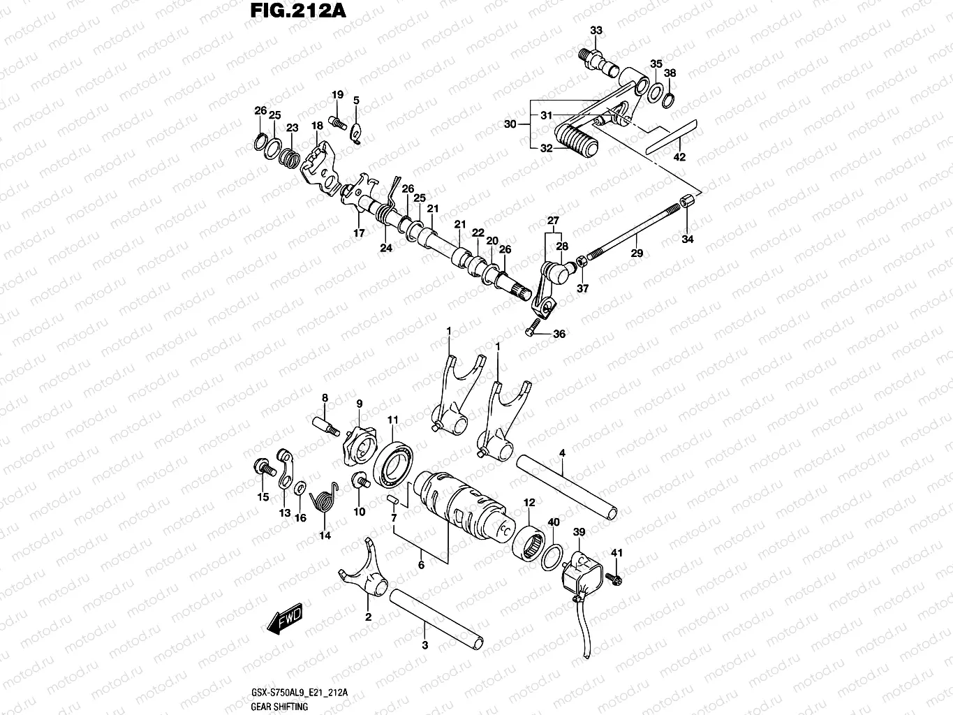 212A - GEAR SHIFTING