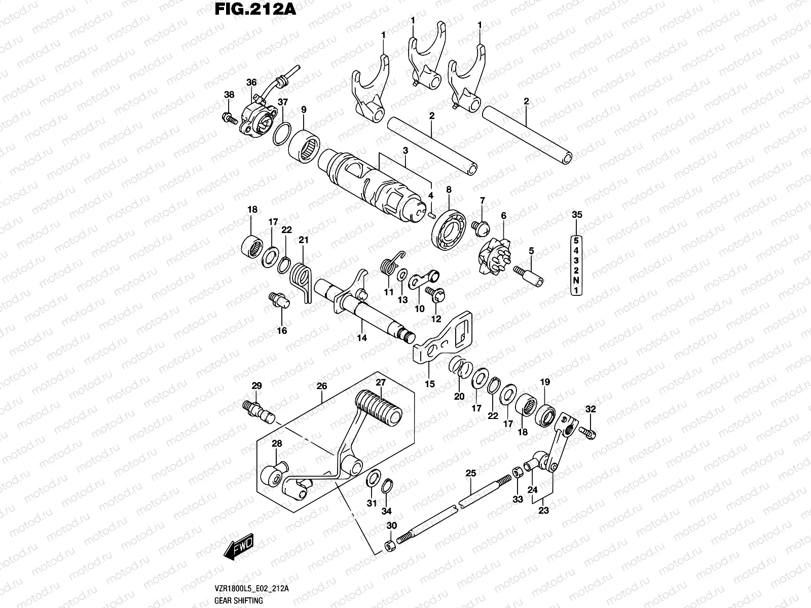 212A - GEAR SHIFTING