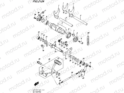 212A - GEAR SHIFTING