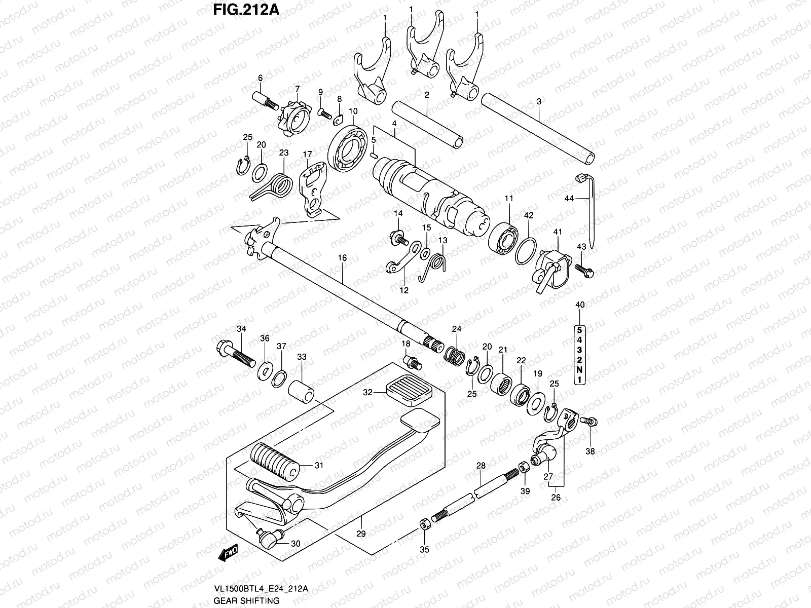 212A - GEAR SHIFTING