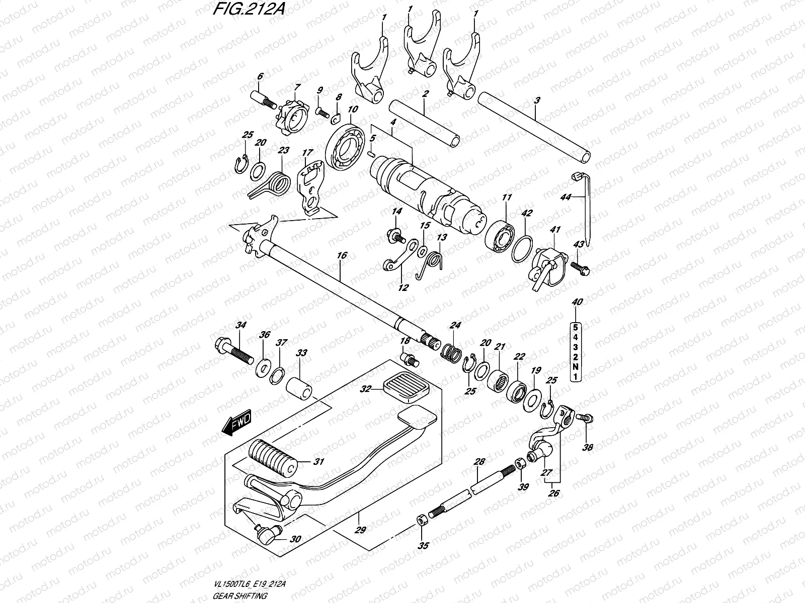 212A - GEAR SHIFTING