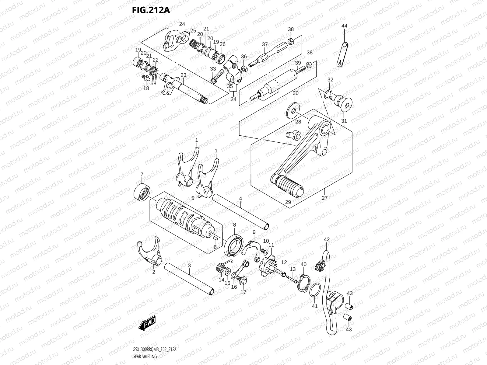 212A - GEAR SHIFTING