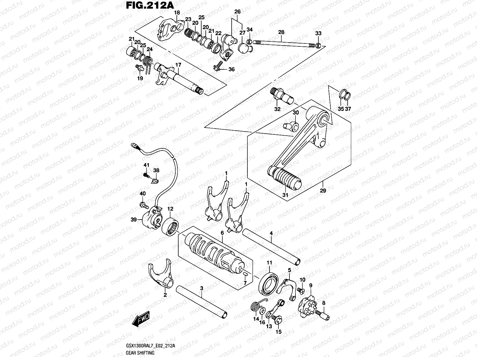 212A - GEAR SHIFTING
