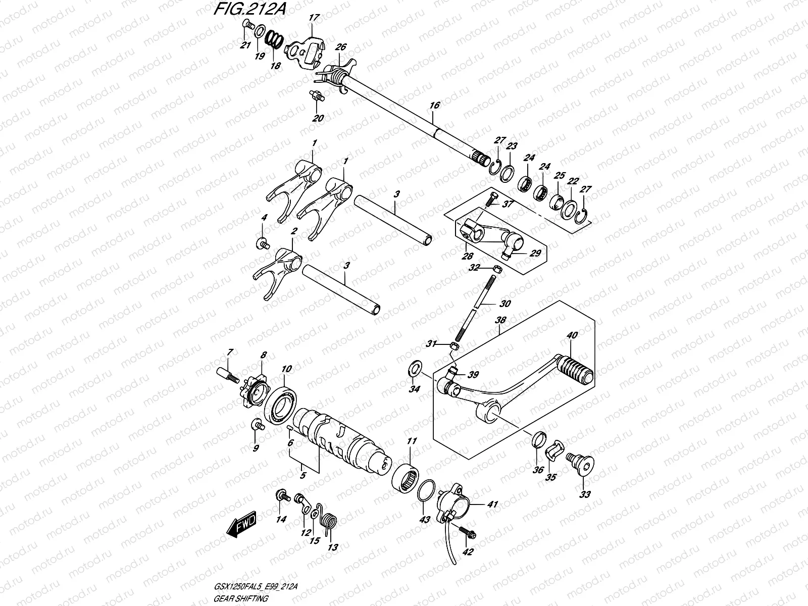 212A - GEAR SHIFTING