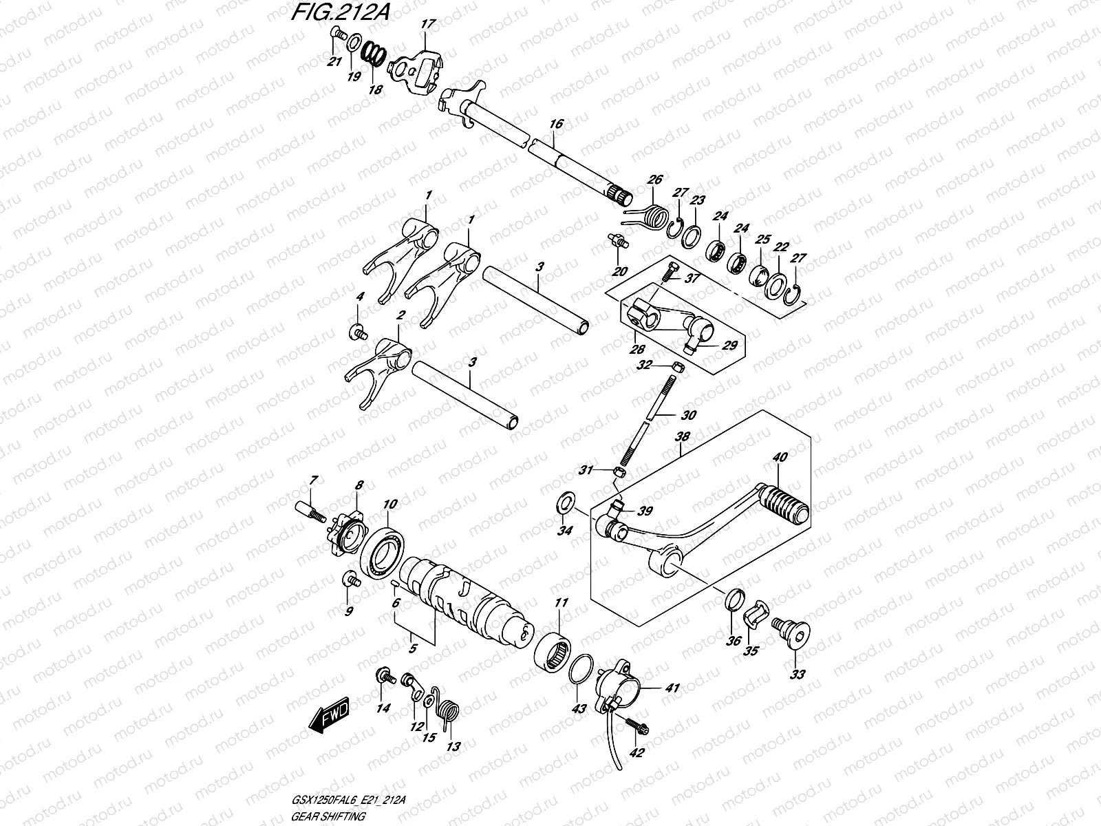 212A - GEAR SHIFTING